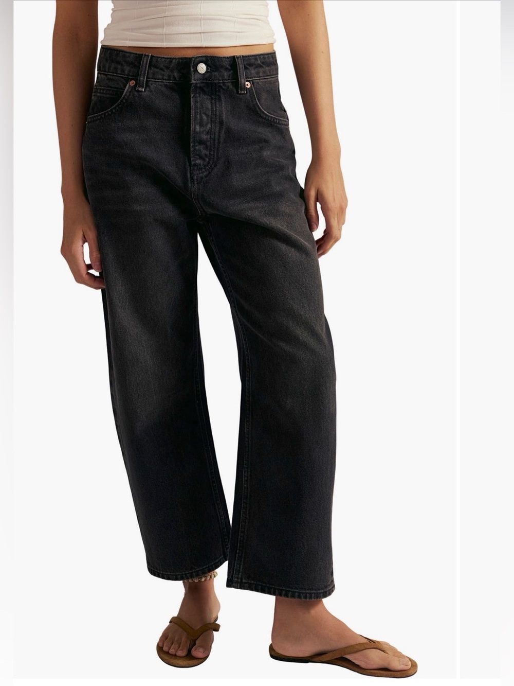 Free People, Deep Trance ankle, Boyfriend jeans